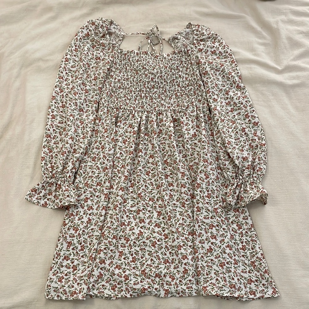 Babydoll Floral Dress